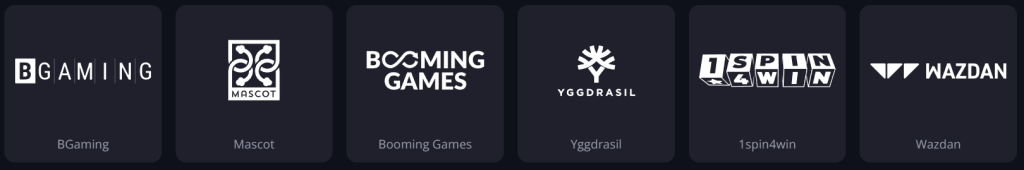 Icons of LuckyElf slots provider